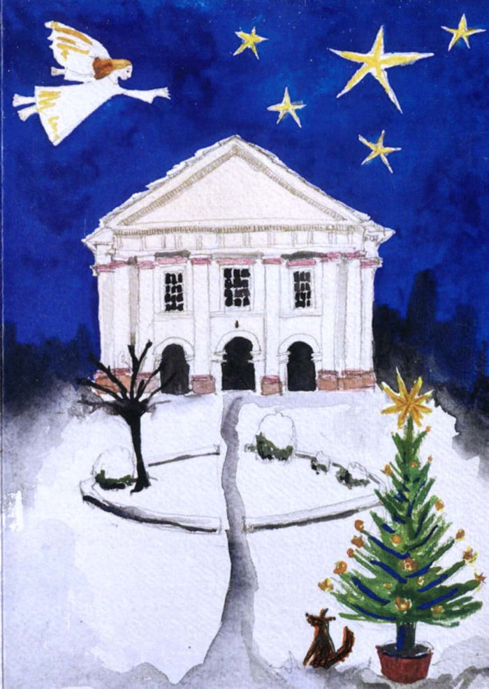 Christmas card by Naomi Stock